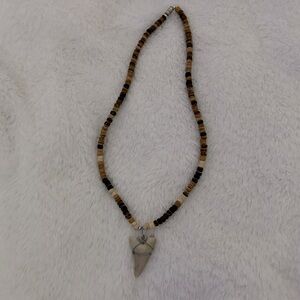 Shark tooth necklace